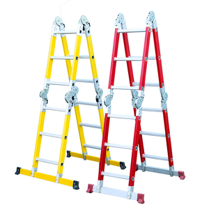 Échelles en aluminium multi-usages 4x3 avec plateforme à vendre - Product Image 3