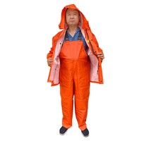 Regenmantel-Set, verdickte wasserdichte separate industrielle Landwirtschaft shose, Mining Tunnel Gummi Pit Suit Regenmantel