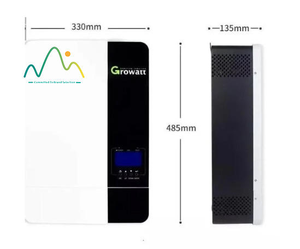 Inversor Growatt de 3kw, <span class=keywords><strong>4kw</strong></span>, 5kw y 6kw, Inversor Híbrido Growatt para Sistemas de Almacenamiento de Energía Doméstica en Modos Híbrido o Fuera de la Red - Product Image 2