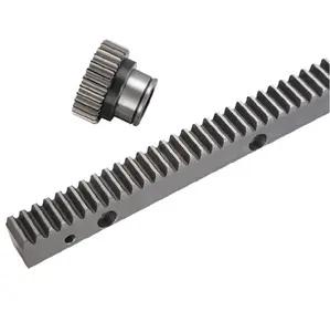 Custom Stainless Steel Small Pinion CNC Gear Rack For Woodworking Engraving Machine