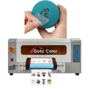 Mini Roll to Roll UV Inkjet <b>Printer</b> a B Film <b>Sticker</b> & Bumper Printing Machine Multi-Color With 1 Year Warranty - Product Image 4