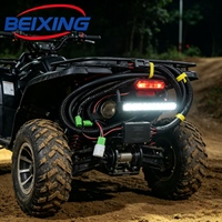 A00104 BeiXing Kit de barre lumineuse LED arrière IP66 tout-terrain pour automobile, faisceau de câblage automobile, connecteur isolé en nylon/PVC à deux conducteurs