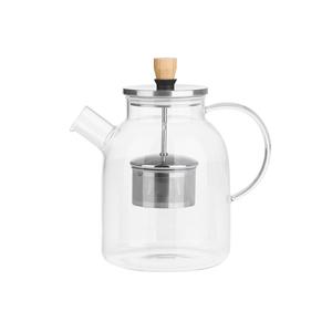 Beem Teapot 12 Cups Glass With Stainless Steel <b>Infuser</b> For Loose Leaf <b>Tea</b> - Product Image 1