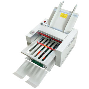 8B/2 standart yüksek hızlı otomatik kitapçık ve belge kağıt katlama makinesi 220V 80 m/dak üretim kapasitesi - Product Image 3