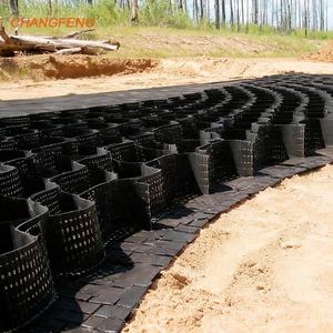 Haute résistance 50-200mm grille <span class=keywords><strong>de</strong></span> gravier Geocells Ghiaia Drainage plastique 3D <span class=keywords><strong>nid</strong></span> <span class=keywords><strong>d</strong></span>'<span class=keywords><strong>abeille</strong></span> pour routes minières projet allées - Product Image 2