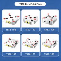 Base de Sujeción de Punto Cero TA52-108 ZPP de 52 mm para Aplicaciones de Fijación Modular en Mecanizado CNC