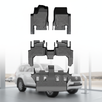 Tapis de voiture personnalisés en TPE, résistance à la chaleur et aux fissures, sans odeur, design sécurisé, tapis de sol pour TOYOTA Prado LC250 Lexus GX550 2025 et modèles suivants