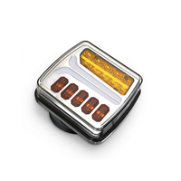 Kit d'éclairage avant à LED sans fil Feu de position avant Drl conduite Magnétique Double indicateur lumineux étanche pour remorque RV
