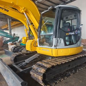รถขุด <span class=keywords><strong>Komatsu</strong></span> PC78US-6 มือสองได้รับการติดตั้งไฮดรอลิกเอียงเปลี่ยนบล็อกยางได้อย่างรวดเร็ว - Product Image 3