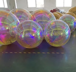 Wholesale Inflatable Mirror Ball Inflatable Mirror Balloon PVC Mirror Sphere Balls For Events
