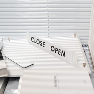 Panneau de notification d'entreprise d'ouverture/de fermeture de magasin mobile en alliage d'aluminium, entrée de magasin, ouvert pour les affaires, fermé pour le repos - Product Image 6