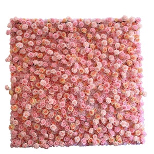 Heavy Duty Reusable Roll Up <b>Artificial</b> Flower Wall 8ft x 8ft Wedding Party Photo Booth Decor - Product Image 6