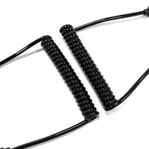 Aanpassen 3ft Spiraal <span class=keywords><strong>Usb</strong></span> 2.0 Kabel <span class=keywords><strong>Usb</strong></span> C Mannelijke Naar Vrouwelijke Opgerolde Kabel Type C Plug To Socket Spiraalkabel - Product Image 4