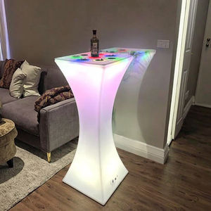 طاولة تفاعلية من المصنع بشاشة لمس من 16 لونًا طاولة قهوة مع قاعدة فولاذية للأنشطة الخارجية - Product Image 6