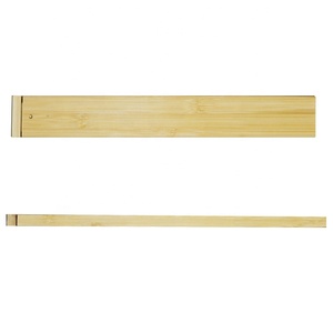 Vassoi portautensili separatore posate spezie organizzatore di bambù espandibile divisori per cassetti da cucina regolabili - Product Image 4