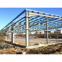 Edificio Prefabricado de Acero de Construcción Rápida y Moderna para Cobertizos Agrícolas, Supermercados, Almacenes/Talleres