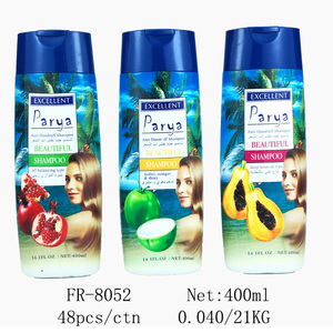 Champú Capilar Nutritivo Profundo, Suave como la Seda, Anticaspa, Natural y Refrescante, en Botella de Plástico de 400 ml - Product Image 3
