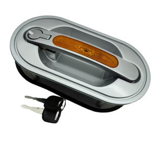 Zhongtong Kinglong Higer e altre parti di autobus con luci argento di alta qualità serratura ovale della cabina passeggeri - Product Image 3