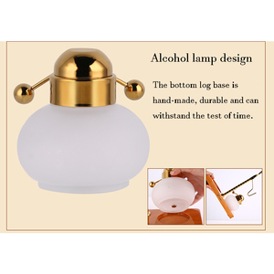 Cafetière belge à Siphon d'équilibrage sous vide royale <span class=keywords><strong>de</strong></span> luxe <span class=keywords><strong>de</strong></span> couleur or <span class=keywords><strong>de</strong></span> qualité supérieure - Product Image 2