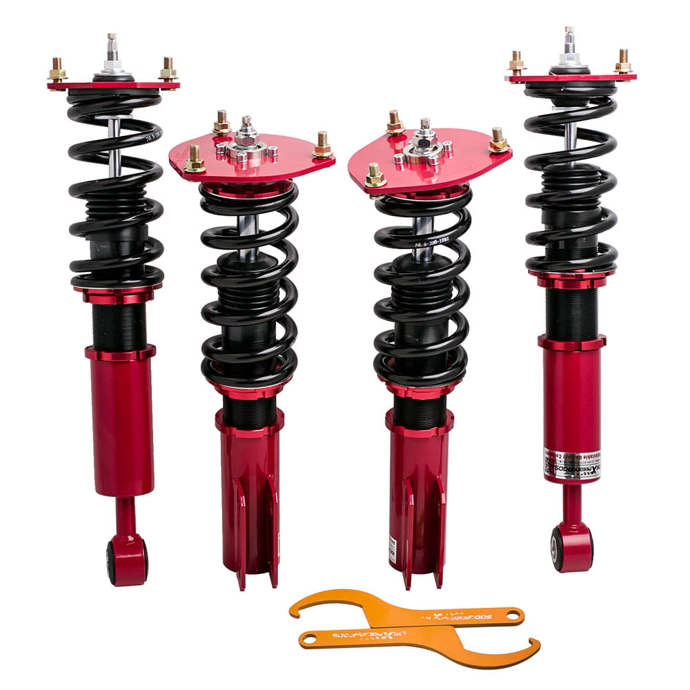 Racing Coilovers For Mitsubishi 3000GT FWD 91-99 3.0L Adjustable Damper Kit Racing Coilovers For Mitsubishi 3000GT FWD 91-99 3.0L Adjustable Damper Kit