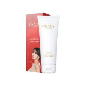 Échantillon gratuit Soins de la peau Hydratant Blanchissant Pores Crème Nettoyante en profondeur Acide aminé Nettoyant pour le visage de marque privée Nettoyant pour le visage - Product Image 1