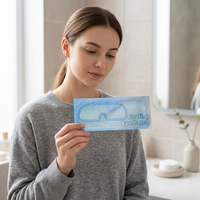 Patch oculaire médical en hydrogel, masque oculaire rafraîchissant, patch de gel auto-refroidissant pour les yeux secs/rouges, soin pour les yeux de classe I, patch rafraîchissant pour les yeux