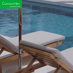<span class=keywords><strong>Chaise</strong></span> longue <span class=keywords><strong>de</strong></span> jardin en <span class=keywords><strong>bois</strong></span> pour l'extérieur, idéale pour les hôtels, les centres <span class=keywords><strong>de</strong></span> villégiature et les plages, avec coussin imperméable - Product Image 6