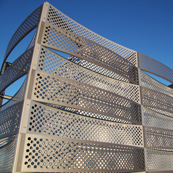 Металлическая алюминиевая декоративная алюминиевая облицовочная панель для наружной отделки стен