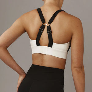 Reggiseno Sportivo OEM Personalizzato con Blocchi di Colore, Cinturino Posteriore Regolabile e Alto Supporto per Donne - Product Image 2