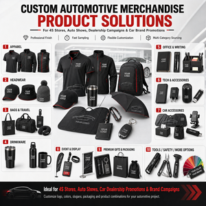 Collection de Marchandises Haut de Gamme pour Concessionnaires Automobiles : Sac à Dos, Parapluie, Polo, Carnet, Clé USB et Cadeaux Promotionnels Exécutifs - Product Image 4