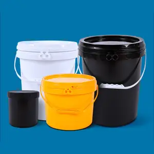 For Sale Plastic Barrels Wide Mouth Pp Food Grade Empty Paint Chemical Round Plastic Water Barrel With Open Lid