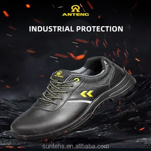 A9655 SB+I Plastic Head Security Shoes Microfiber Leather High Elastic Sponge Insole With Sandwich Lining Shoes
