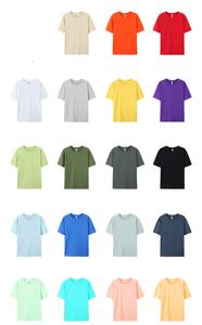 Recién llegado Camiseta de gran tamaño amigable con la piel 180gsm Unisex cómoda camiseta personalizada de algodón 100% para hombres y mujeres - Product Image 3