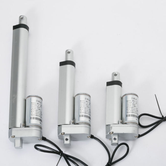 Dongguangダイナモ12vリニアアクチュエータip6712ボルト電動シリンダー900mmストローク