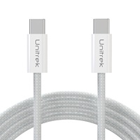 Câble de données de téléphone de haute qualité 60W Type C PD USB charge 1M 2M câble de Type C 3A PD charge rapide Long cordon de chargeur