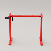 PRORIALS – Cadre de bureau électrique réglable en hauteur à moteur unique, meilleur prix, plage de hauteur 730-1180 mm, charge 60 kg, vitesse 20 mm/s