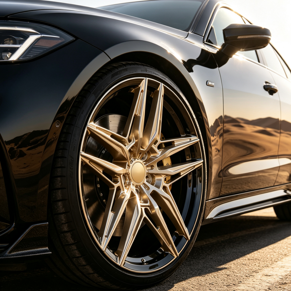 High Durability Custom Forged Aluminum Wheel Star Shape Spoke Design ...