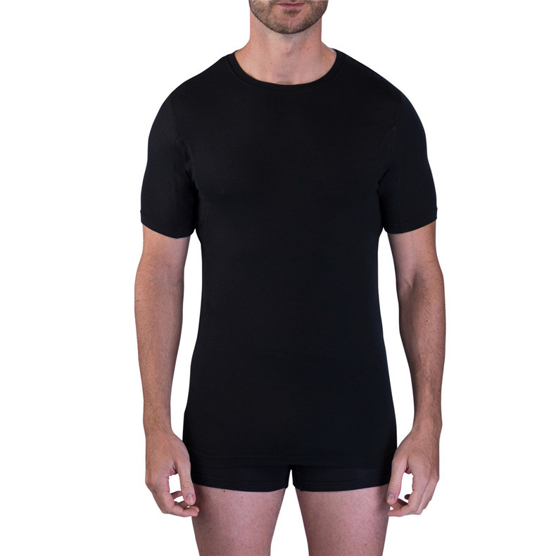 Col rond homme - Noir