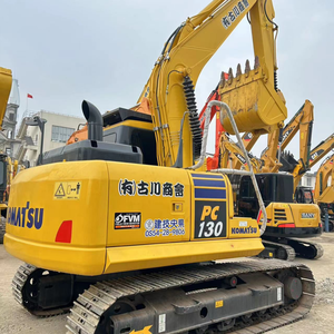Excavadora de orugas Komatsu PC130-8mo usada, 13 toneladas, capacidad de cazo de 0.53m, ¡Gran oferta a bajo precio! Motor, PLC y transmisión originales. - Product Image 3