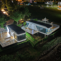 Maison Modulaire Préfabriquée en Béton Écologique de Luxe Moderne OEM G75/G85/G115 pour Hôtels Extérieurs Portables en Chine