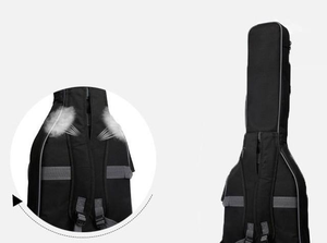 Estuche impermeable <span class=keywords><strong>de</strong></span> lona Oxford para guitarra acústica clásica eléctrica, bolsa con correa para el hombro, acolchada con bolsillo - Product Image 5