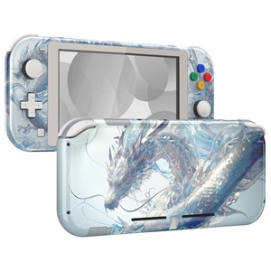EXtremeRate Customized Crystal Dragon NSL Handheld Housing Replacement Full Set Shell Custom <b>Case</b> Cover for <b>Nintendo</b> Switch Lite - Product Image 1