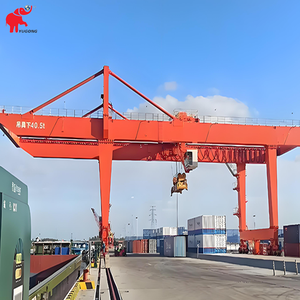 Fast Transition Ability RMG <strong>Crane</strong> 30 Ton 40 Ton 50 Ton 60 Ton 80 Ton 100 Ton <strong>Rail</strong> <strong>Mounted</strong> Container <strong>Gantry</strong> <strong>Crane</strong> Price - Product Image 4