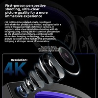 Lunettes Intelligentes OEM SDK avec Caméra IA 8MP, Réduction de Bruit Double Micro, Appel et Reconnaissance IA pour Réunions et Travail sur le Terrain