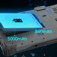 Tablet PC Industrial Resistente Emdoor M10A de 10 Pulgadas con Windows 11, Core I7, 4G/wifi/BT/GPS, NFC, Huella Dactilar, Resistente al Agua IP65