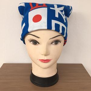 Logo personalizzato stampato 100% cotone <span class=keywords><strong>Bandana</strong></span> malesia Made in China <span class=keywords><strong>giapponese</strong></span> testa <span class=keywords><strong>Bandana</strong></span> doppi lati - Product Image 2