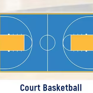 Rollos de <span class=keywords><strong>Suelo</strong></span> Deportivo de Vinilo PVC de Grado Comercial de 6 mm, Reductores de Ruido y Anti Fatiga, con Reseñas Positivas, para Canchas de Tenis - Product Image 3