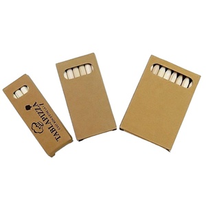 Juego de Mini Lápices de Colores de 3.5 Pulgadas Promocionales, Lápices de Madera con Logotipo Personalizado, Caja de Papel Kraft, Uso Escolar y de Oficina, Impresión Digital - Product Image 3