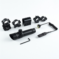 SYQT Tactique Laser Sight Rotation Tête Rouge Vert Illumination Collimateur Extérieur Optique Sight