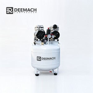 คอมเพรสเซอร์พ่นสีแบบไร้น้ำมัน DEEMACH 220V 580W 1HP ขนาดเล็ก เงียบ สำหรับงานทันตกรรม คอมเพรสเซอร์ลมแบบลูกสูบ เงียบ ใช้ได้กับเก้าอี้ทันตกรรมหนึ่งตัว - Product Image 1